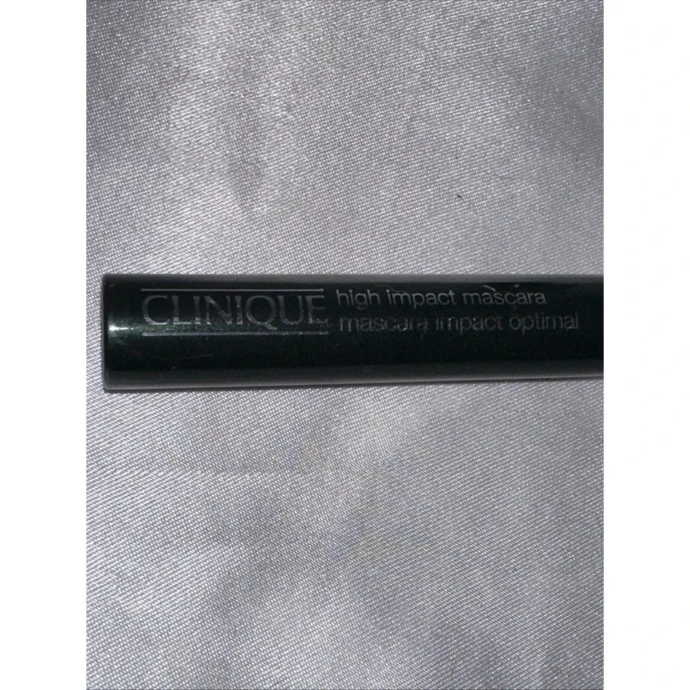 2X CLINIQUE HIGH IMPACT MASCARA .28 OZ 7 ML FULL SIZE‎ 01 BLACK LOT OF 2 SET